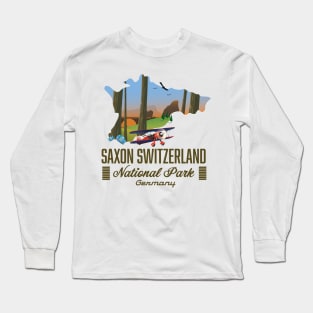 Saxon Switzerland National Park Germany Long Sleeve T-Shirt